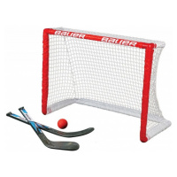 Bauer KNEE HOCKEY GOAL SET Plastová branka s hokejkami, červená, velikost