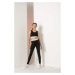 Sf Dívčí crop top SM236 Black