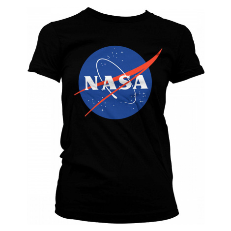 NASA tričko, Insignia Black Girly, dámské HYBRIS