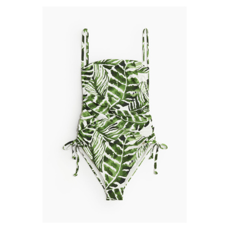 H & M - Plavky se stahovacími šňůrkami - zelená H&M