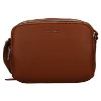 Dámská crossbody kabelka David Jones Arabesa - koňak