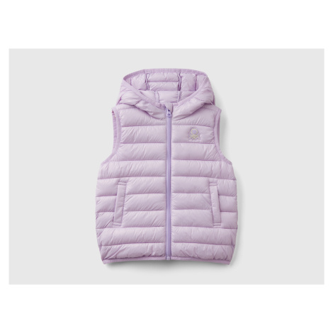 Benetton, Padded Vest With Hood United Colors of Benetton