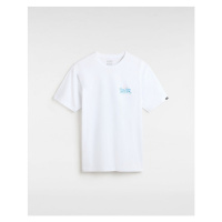 VANS Dual Palms Club T-shirt Men White, Size