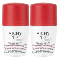 Vichy Sada kuličkových antiperspirantů proti nadměrnému pocení (Stress Resist 72H) 2 x 50 ml