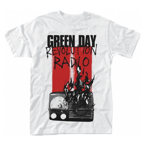 Green Day tričko, Radio Combustion, pánské PLASTIC HEAD