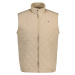 VESTA GANT QUILTED WINDCHEATER VEST hnědá