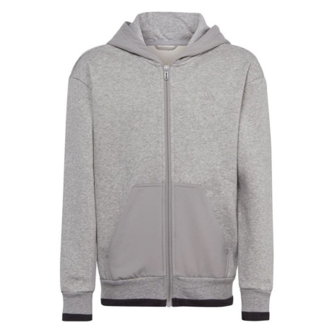 Dětská mikina Fleece Full-Zip Hoody Jr IC5008 - Adidas