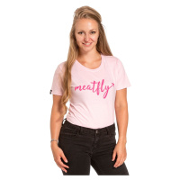 Meatfly dámské tričko Luna Baby Pink | Růžová