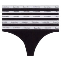 Calvin Klein 5 PACK - dámská tanga PLUS SIZE QD5221E-UB1-plus-size