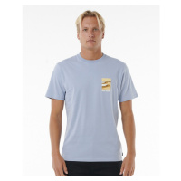 Tričko Rip Curl SURF REVIVAL LINED UP TEE Spray Blue