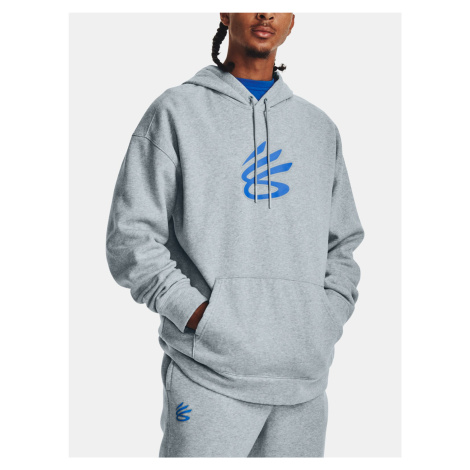 Mikina Under Armour Curry Big Splash PO Hoodie-BLU