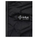 Černá pánská prošívaná péřová zimní bunda Kilpi Pilona-M