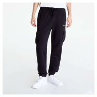 Champion Logo Elastic Cuff Cargo Pants Black