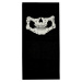 Crazy Skull - multifunkční šátek nákrčník černá
