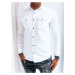 Pánská bílá džínová košile Dstreet