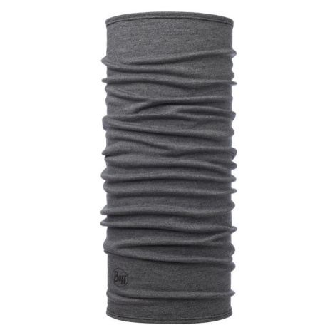 Multifunkční šátek Buff Merino Lightweight Neckwear Barva: černá/šedá
