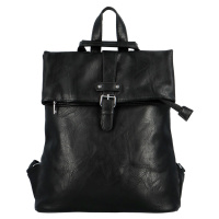 Trendy dámský kabelko-batoh Sinast, černá