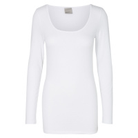 Vero Moda Dámské triko VMMAXI Regular Fit 10152908 Bright White