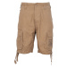 Brandit Kalhoty krátké Pure Vintage Shorts béžové
