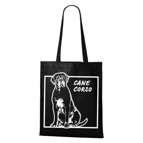 Plátěná taška s potiskem Cane Corso - skvělý dárek pro milovníky psů BezvaTriko