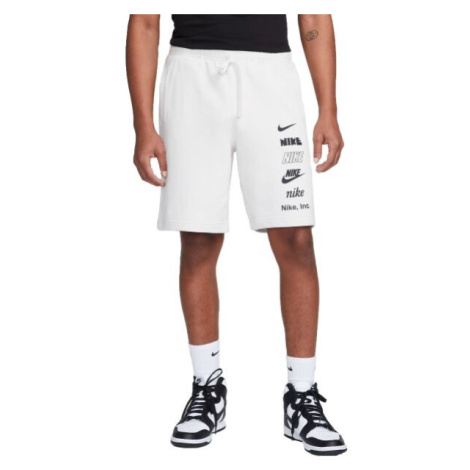 Nike CLUB+ Pánské šortky, bílá, velikost