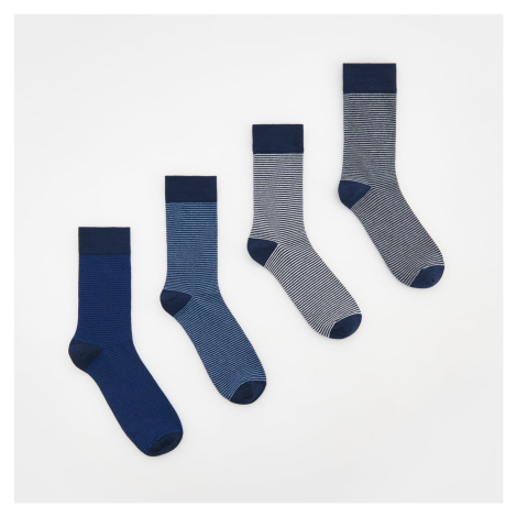 Reserved - Men`s socks - Tmavomodrá