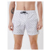 PHILIPP PLEIN Logo White plavky