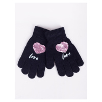 Yoclub Kids's Gloves RED-0099G-AA50-009