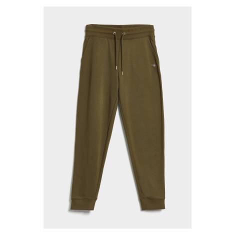 TEPLÁKY GANT REG SHIELD SWEATPANTS zelená