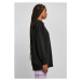 Ladies Big Oversized Hoody - black