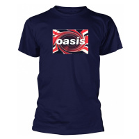 Oasis tričko, Union Jack Blue, pánské