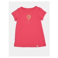 Růžové holčičí tričko s potiskem Hannah Poppy