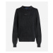 Svetr karl lagerfeld jeans klj ribbed sweater šedá