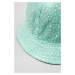 Dětský klobouk zippy zelená barva