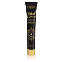 Delia Cosmetics Total Cover voděodolný make-up SPF 20 odstín 52 Ivory 25 g