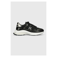 Sneakers boty Karl Lagerfeld LUX FINESSE černá barva, KL63165