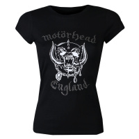 Tričko metal dámské Motörhead - England - ROCK OFF - MHDMTS01LB
