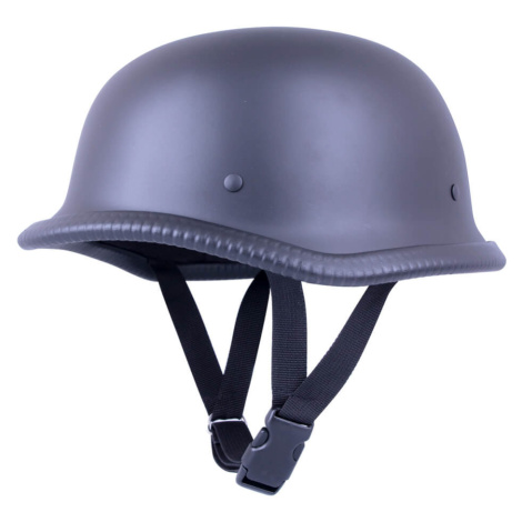 Retro otevřená moto helma Sodager DH-001 matně černá