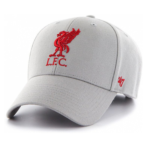 Čepice 47brand EPL Liverpool šedá barva, s aplikací 47 Brand