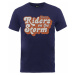 The Doors tričko, Riders on the Storm Logo Navy Blue, pánské