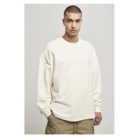 Pánský pulovr // Urban classics Organic Oversized Boxy Crew whitesand