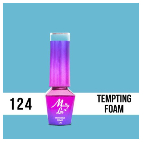 124. MOLLY LAC gél lak - Tempting Foam  5ML