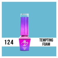 124. MOLLY LAC gél lak - Tempting Foam  5ML