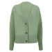 Bonprix BPC SELECTION vlněný svetr s podílem kašmíru Barva: Zelená, Mezinárodní