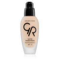 Golden Rose Satin Smoothing dlouhotrvající tekutý make-up SPF 15 odstín 22 34 ml