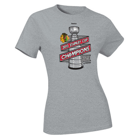 Chicago Blackhawks dámské tričko 2013 Stanley Cup Champions Locker Room Reebok