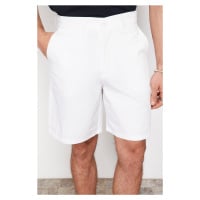 Trendyol White Regular Fit Chino Shorts