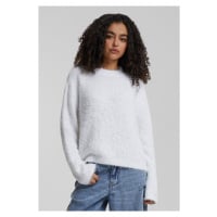 Dámský svetr Feather Mock Neck bílý