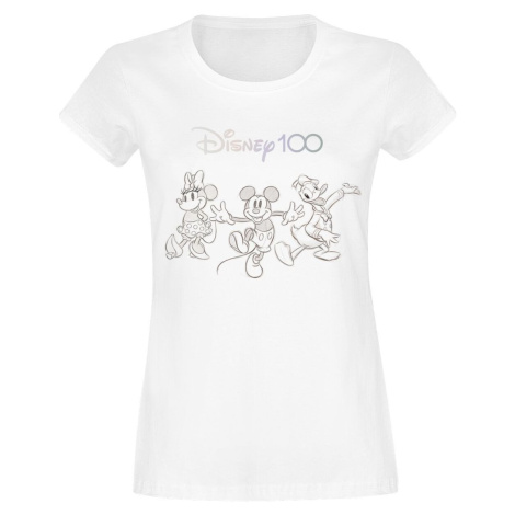 Disney Disney 100 - 100 Years of Wonder Dámské tričko bílá