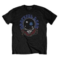 Grateful Dead Tričko Space Your Face & Logo Unisex Black